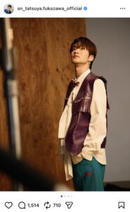 深澤辰哉のInstagram