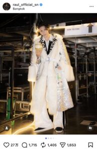 ラウールのInstagram