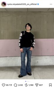 宮舘涼太のInstagram