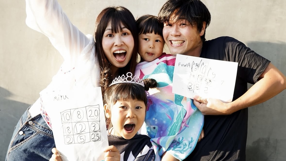 ぽるぽるふぁみりーの顔