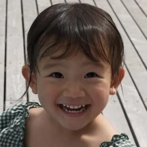 長女なこちゃんの顔