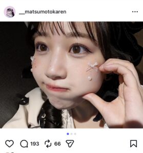 松本かれんInstagram