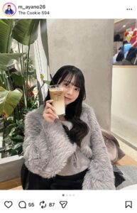 増田彩乃のInstagram