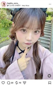 萩田そらのInstagram