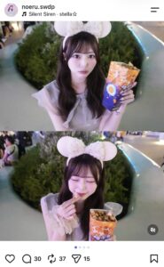 松本乃絵瑠のInstagram
