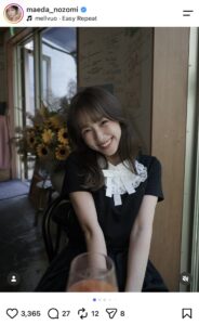 前田希美Instagram